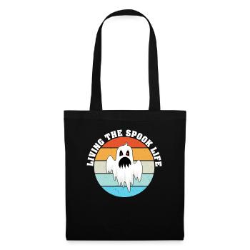 Living The Spook Life Ghost Bait - Tote Bag - black - Front