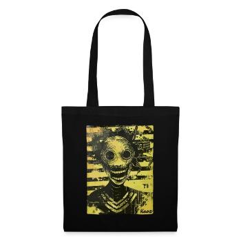 Nightmarish horror motif - Tote Bag - black - Front