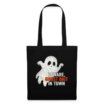 Beware Ghost Bait In Town Spooky - Tote Bag - black - Front