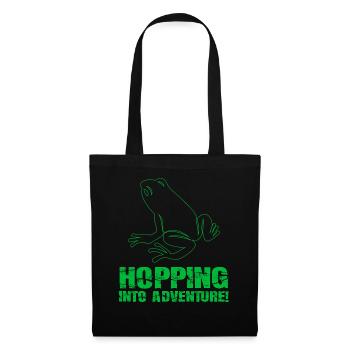 Hopping Into Adventure Frogs Nature Joy - Tote Bag - black - Front
