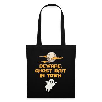 Beware Ghost Bait In Town Spooky - Tote Bag - black - Front