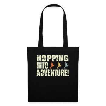 Hopping Into Adventure Frogs Nature Joy - Tote Bag - black - Front