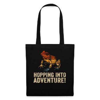 Hopping Into Adventure Frogs Nature Joy - Tote Bag - black - Front
