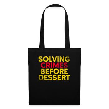 Murder Mystery Dinner Fun Night - Tote Bag - black - Front