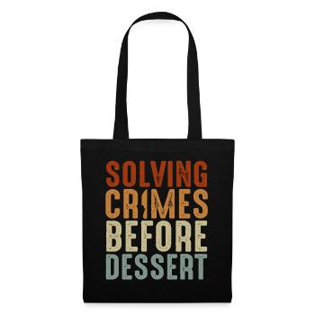 Murder Mystery Dinner Fun Night - Tote Bag - black - Front