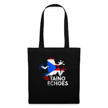 Taíno Echoes Caribbean Ancestry Pride - Tote Bag - black - Front