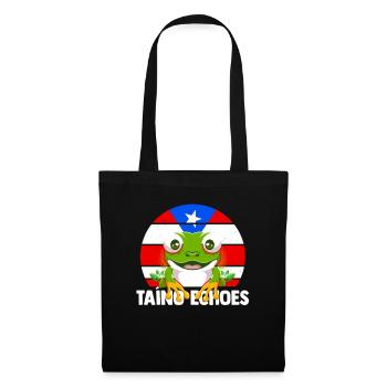 Taíno Echoes Caribbean Ancestry Pride - Tote Bag - black - Front