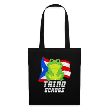 Taíno Echoes Caribbean Ancestry Pride - Tote Bag - black - Front