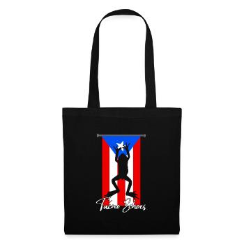 Taíno fait écho à la fierté de l’ascendance caribéenne - Sac en tissu - noir - Devant