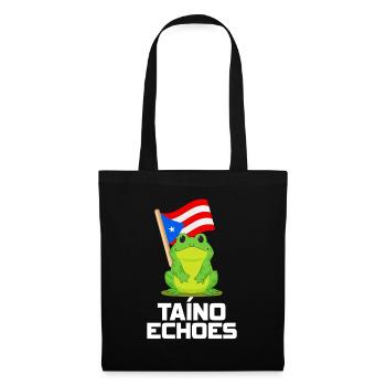 Taíno Echoes Caribbean Ancestry Pride - Tote Bag - black - Front