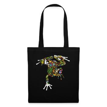 Taíno Echoes Caribbean Ancestry Pride - Tote Bag - black - Front
