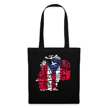 Taíno Echoes Caribbean Ancestry Pride - Tote Bag - black - Front
