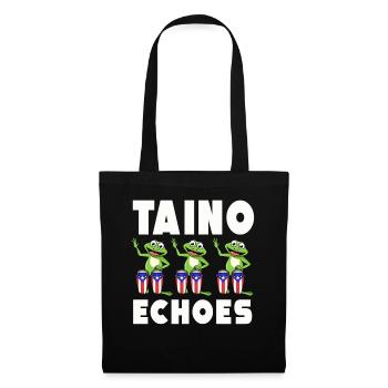 Taíno Echoes Caribbean Ancestry Pride - Tote Bag - black - Front