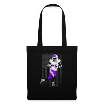 Lineman Because Quarterbacks Need Heroes - Tote Bag - black - Front