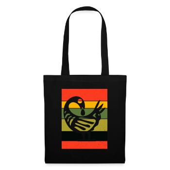 Sankofa Symbol Adinkra Ghana Black - Tote Bag - black - Front
