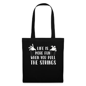 Puppetry Puppeteer Puppet Puppets - Tote Bag - black - Front