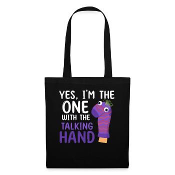 Puppetry Puppeteer Puppet Puppets - Tote Bag - black - Front