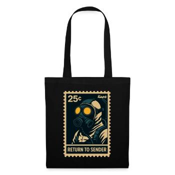 Return to Sender Gas Mask - Tote Bag - black - Front
