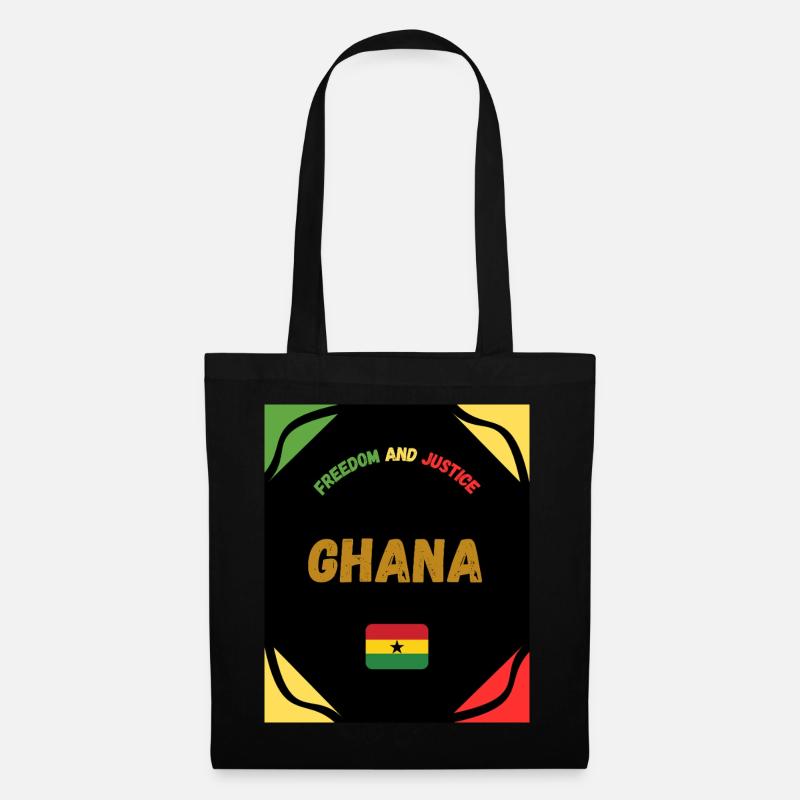 GHANA - Tote Bag - black