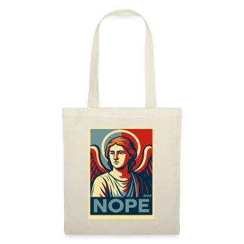 Ange dans le style d’une affiche sans motif de dicton - Sac en tissu - nature - Devant