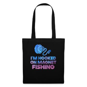 Neodymium Magnet Fishing Magnetic Fisher - Tote Bag - black - Front
