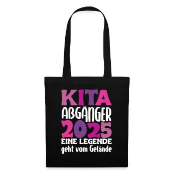 Daycare graduate: 2025 a legend leaves the site - Tote Bag - black - Front