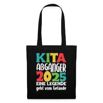 Daycare graduate: 2025 a legend leaves the site - Tote Bag - black - Front