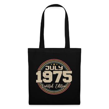 1975 Birthday July 1975 Gift July 1975 - Tote Bag - black - Front
