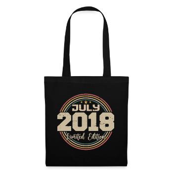 2018 Birthday July 2018 Gift July 2018 - Tote Bag - black - Front