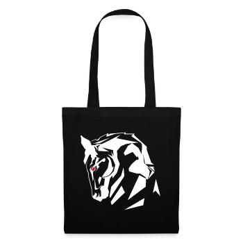 T-SHIRT CHEVAL CHEVAL CHEVAL CHEVAL - Sac en tissu - noir - Devant