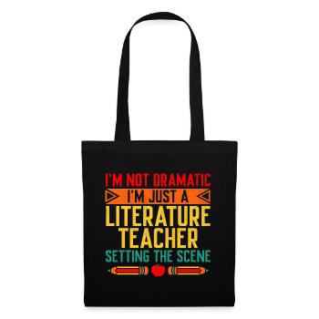 Literature Teacher School Teacher Funny Teachers S - Tote Bag - black - Front