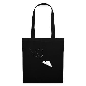 Paper plane - Tote Bag - black - Front