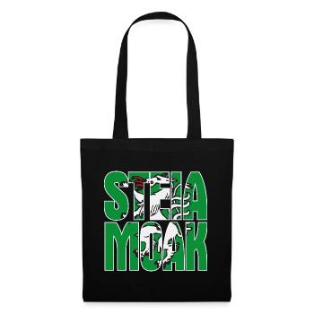 Steiamoak Geschenk Steiermark Wappen Steirer - Stoffbeutel - Schwarz - Vorne