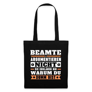Officials don't argue - Tote Bag - black - Front