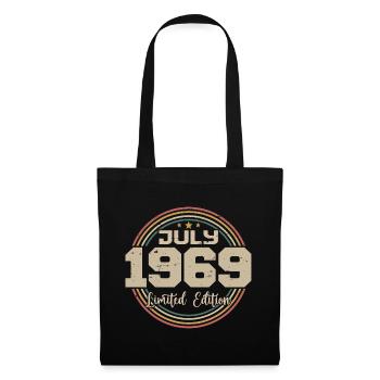 1969 Anniversaire Juillet 1969 Cadeau Juillet 1969 - Sac en tissu - noir - Devant