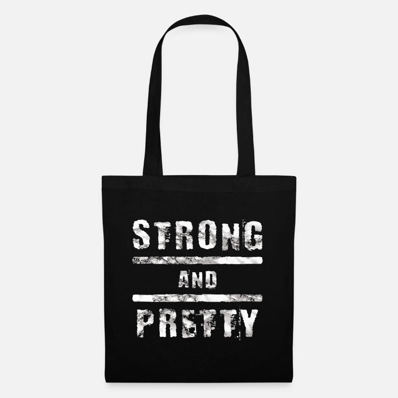 Strongman - Sac en tissu - noir