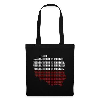 Polska - Sac en tissu - noir - Devant