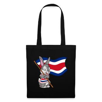 Costa Rica Rabbit - Tote Bag - black - Front