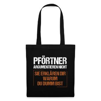 Gatekeepers don't argue - Tote Bag - black - Front