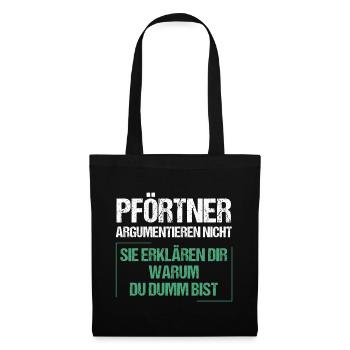 Gatekeepers don't argue - Tote Bag - black - Front