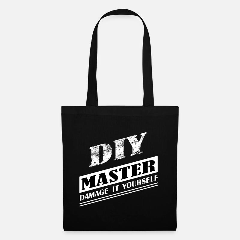 DIY Master - Stoffbeutel - Schwarz