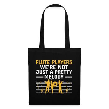 Marching Band Sayings Funny Marching Instruments - Tote Bag - black - Front