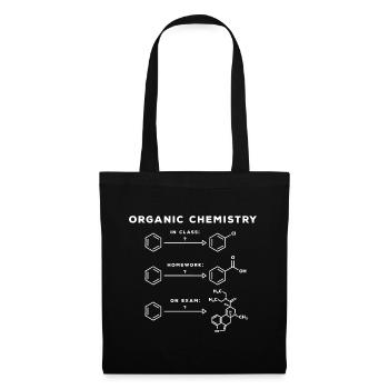 organic chemistry - Tote Bag - black - Front