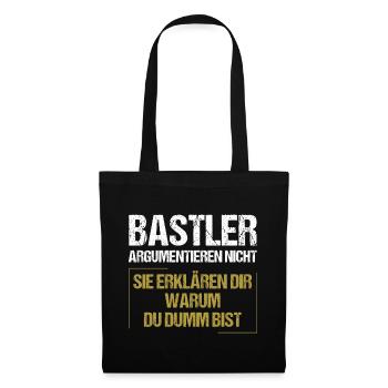 Hobbyists don't argue - Tote Bag - black - Front