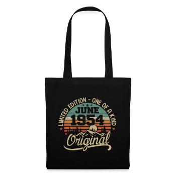 1954 June 1954 original - June 1954 Anniversary - Tote Bag - black - Front