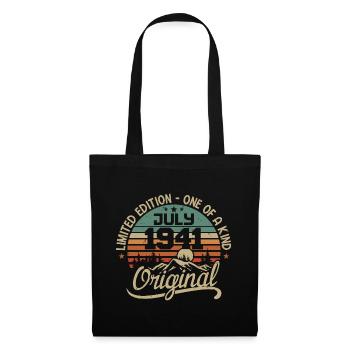 July 1941 Birthday Gift 1941 July - Tote Bag - black - Front