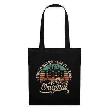 Cadeau Juillet 1998 Cadeau Anniversaire 1998 July - Sac en tissu - noir - Devant