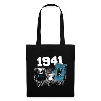Vintage Born In 1941 Birthday Gift 1941 - Tote Bag - black - Front