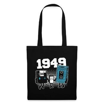 Vintage Born In 1949 Birthday Gift 1949 - Tote Bag - black - Front