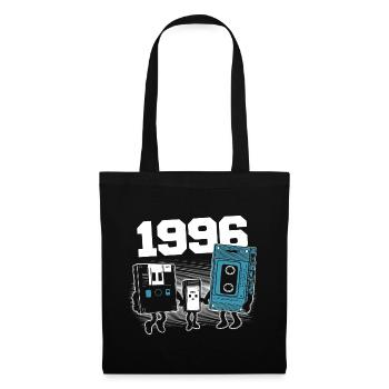 Vintage Born In 1996 Birthday Gift 1996 - Tote Bag - black - Front
